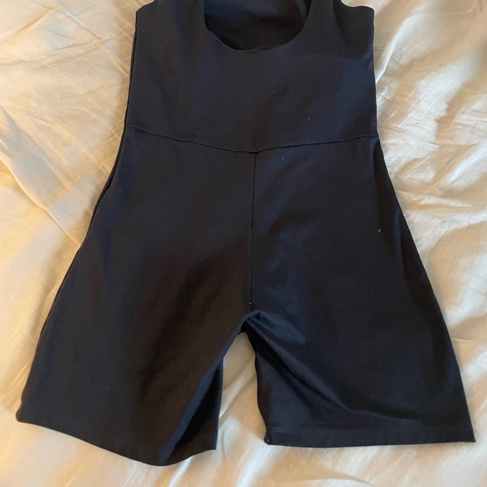 Gently worn Girlfriend Collective Bike Unitard